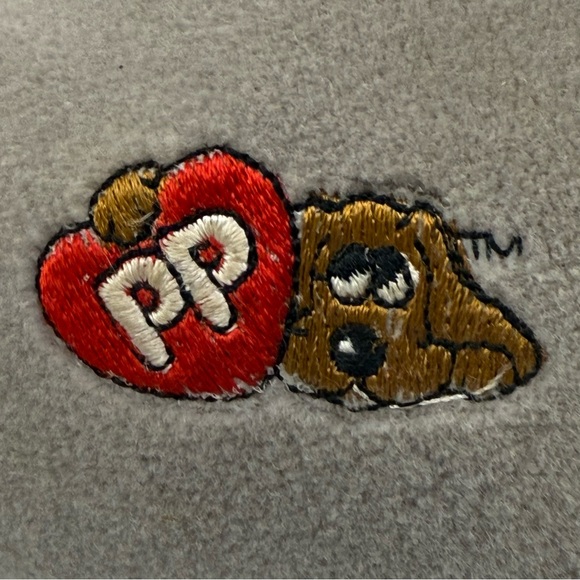 18” Pound Puppy Gray Stuffed Plushy 1985 Vintage - Picture 4 of 11